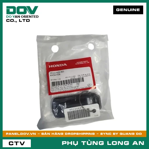 KHÓA FOB HONDA — 35111K29963