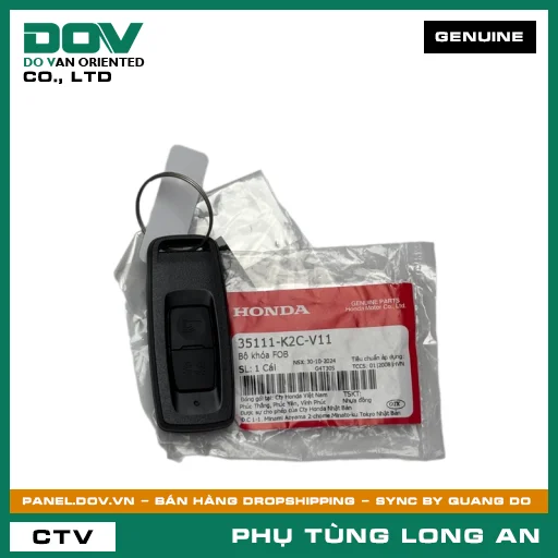 BỘ KHÓA FOB HONDA LEAD 125, VISION 110 — 35111K2CV11