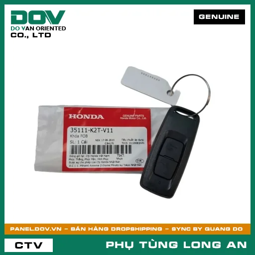 KHÓA FOB HONDA LEAD 125 — 35111K2TV11