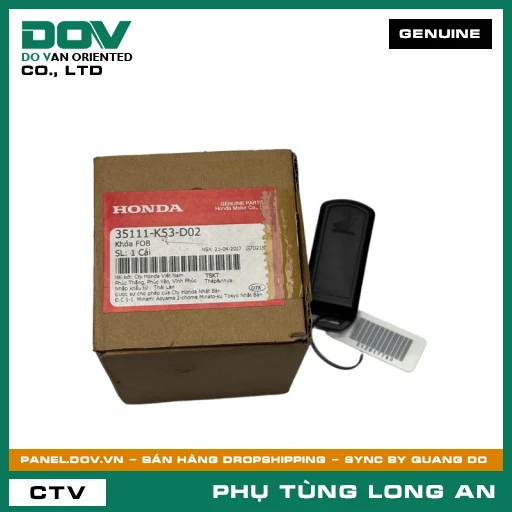 KHÓA FOB HONDA — 35111K53D02