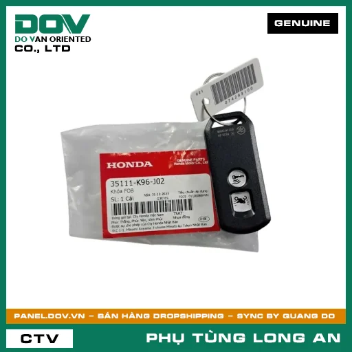 KHÓA FOB HONDA  — 35111K96J02