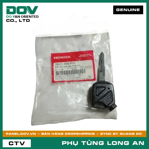PHÔI CHÌA KHÓA ĐIỀU KHIỂN P10 HONDA  — 35121K66P10