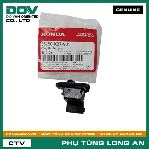 CÔNG TẮC ĐÈN PHA HONDA AIR BLADE 125 — 35150K27V01