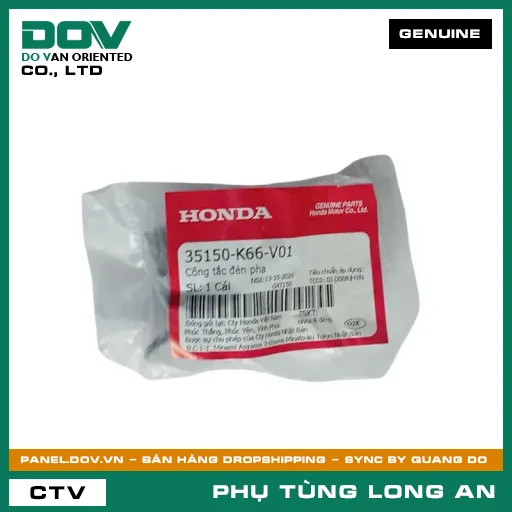 CÔNG TẮC ĐÈN PHA HONDA AIR BLADE 125, SH 125/150 — 35150K66V01