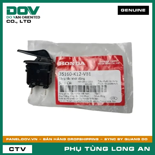 CÔNG TẮC KHỞI ĐỘNG HONDA — 35160K12V81