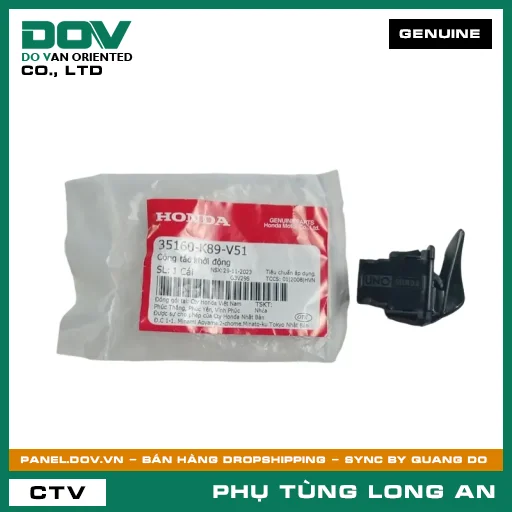 CÔNG TẮC KHỞI ĐỘNG HONDA AIR BLADE 125/160, WAVE ALPHA 110 — 35160K89V51
