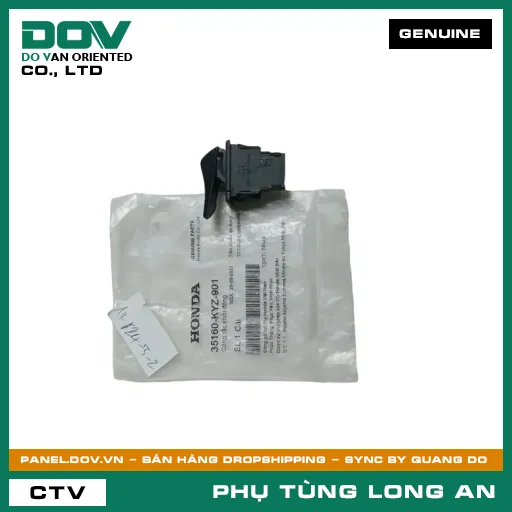 CÔNG TẮC KHỞI ĐỘNG HONDA AIR BLADE 125, BLADE 110, DREAM 110, FUTURE 125, LEAD 125, PCX, PCX 125, SH 125/150, SH MODE, VISION 110, WAVE RSX 110, WINNER 150 — 35160KYZ901