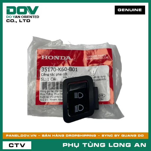 CÔNG TẮC PHA CỐT HONDA AIR BLADE 125 — 35170K60B01