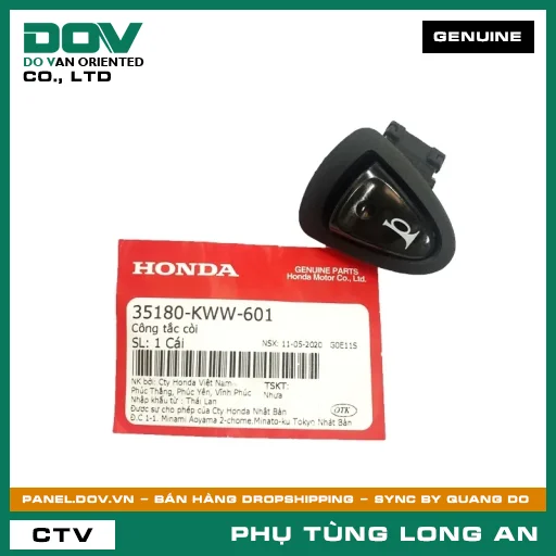 CÔNG TẮC CÒI HONDA — 35180KWW601