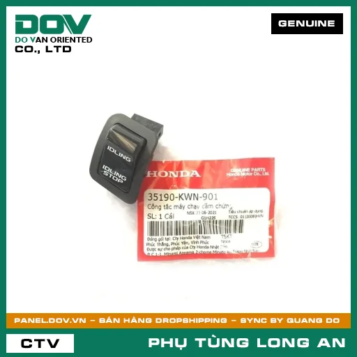 CÔNG TẮC MÁY CHẠY CẦM CHỪNG HONDA AIR BLADE 125, LEAD 125, PCX, PCX 125, SH 125/150, SH MODE, VISION 110 — 35190KWN901