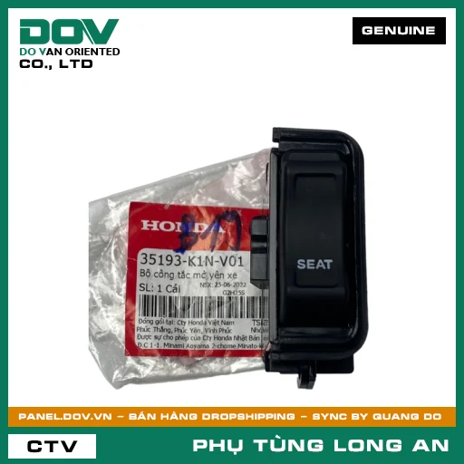 BỘ CÔNG TẮC MỞ YÊN XE HONDA SH 350, SH MODE, VARIO 160, WINNER R, WINNER X — 35193K1NV01