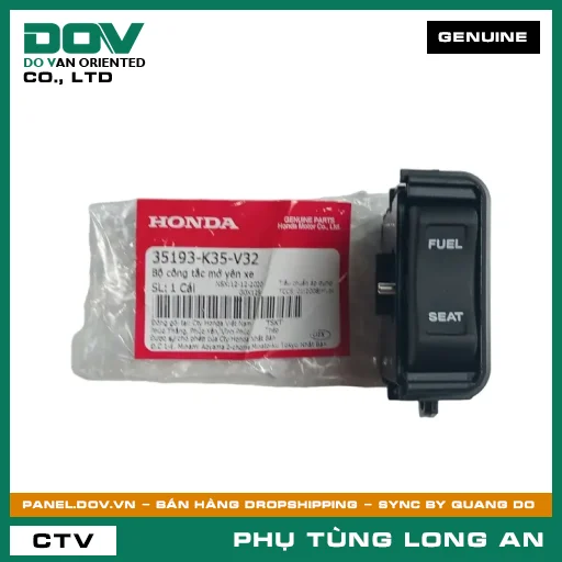 BỘ CÔNG TẮC MỞ YÊN XE HONDA AIR BLADE 125/150, LEAD 125, PCX, PCX 125/150 — 35193K35V32