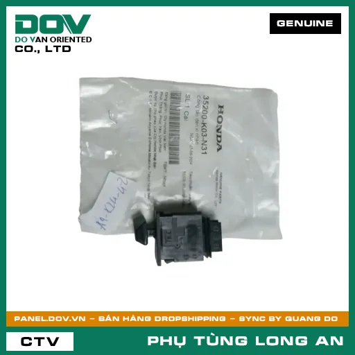 CÔNG TẮC ĐÈN XI NHAN HONDA AIR BLADE 125, BLADE 110, LEAD 125, SH 125/150, VISION 110, WAVE ALPHA 110, WAVE RSX 110, WINNER 150 — 35200K03N31