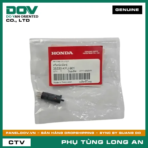 CỤM CÔNG TẮC ĐÒN BẨY CÔN TRƯỚC HONDA CB150R, CB300R, CB500F, CB500X, CBR500R, MSX 125, NX500, REBEL 300, REBEL 500 — 35330KYJ901