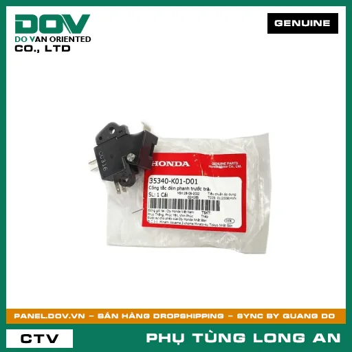 CÔNG TẮC ĐÈN PHANH TRƯỚC TRÁI HONDA — 35340K01D01