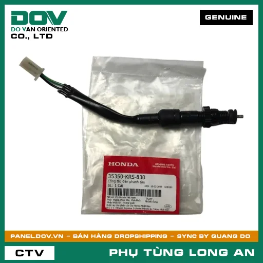 CÔNG TẮC ĐÈN PHANH SAU HONDA — 35350KRS830