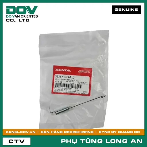 LÒ XO CÔNG TẮC ĐÈN PHANH SAU HONDA SUPER DREAM — 35357GN5910