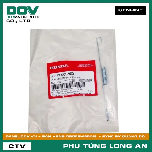 LÒ XO CÔNG TẮC ĐÈN PHANH SAU HONDA BLADE 110, FUTURE 125, FUTURE NEO, WAVE 100, WAVE ALPHA 110, WAVE RSX 110 — 35357KCC900