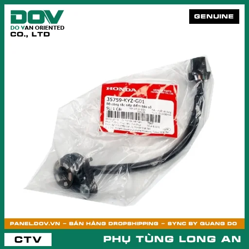 BỘ CÔNG TẮC TIẾP ĐIỂM BÁO SỐ HONDA FUTURE 125 — 35759KYZG01