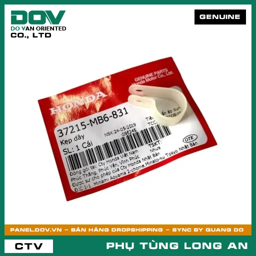 KẸP DÂY HONDA AIR BLADE 110, BLADE 110, VISION 110, WAVE ALPHA, WAVE RSX 110 — 37215MB6831