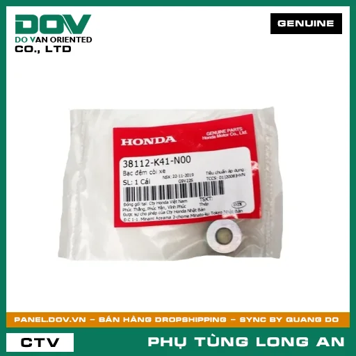 BẠC ĐỆM CÒI XE HONDA CB150R, CB300R, CB350 H'NESS, CBR150R, WINNER 150, WINNER X — 38112K41N00