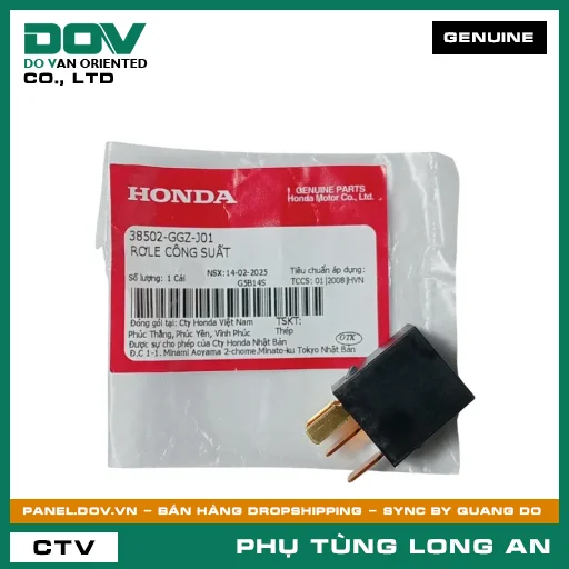 RƠLE CÔNG SUẤT HONDA VISION 110 — 38502GGZJ01