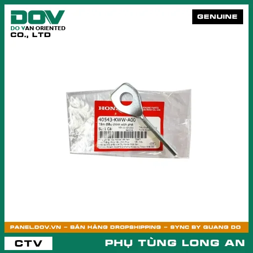 TẤM ĐIỀU CHỈNH XÍCH PHẢI HONDA BLADE 110, WAVE ALPHA 110, WAVE RSX 110 — 40543KWWA00