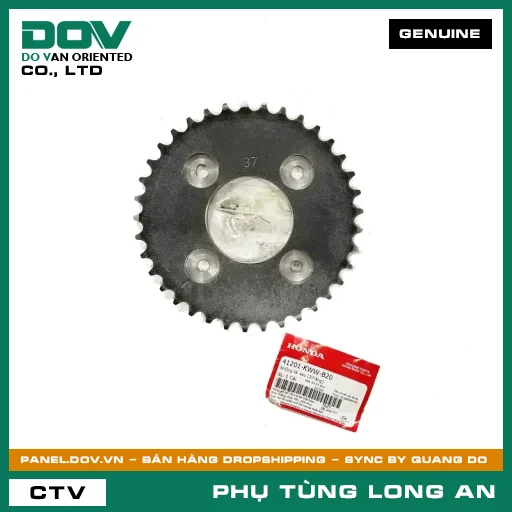 NHÔNG TẢI SAU (37RĂNG) HONDA BLADE 110, DREAM 110, WAVE RSX 110 — 41201KWWB20