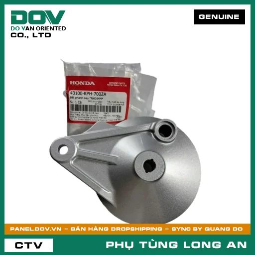 BÁT PHANH SAU *NH364M* HONDA FUTURE 125, WAVE ALPHA, WAVE RSX 110 — 43100KPH700ZA
