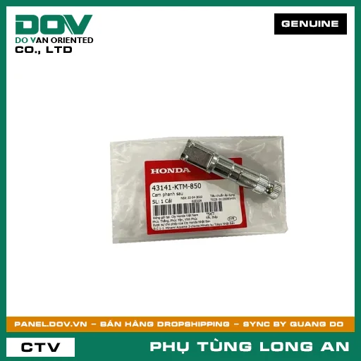 CAM PHANH SAU HONDA BLADE 110, DREAM 110, FUTURE 125, WAVE 100, WAVE ALPHA 110, WAVE RSX 110 — 43141KTM850
