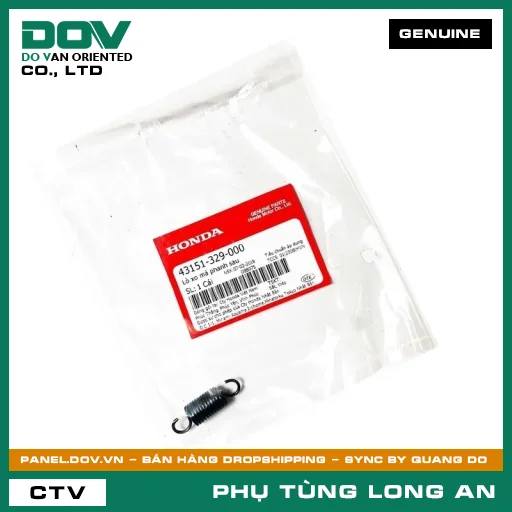 LÒ XO BỐ THẮNG SAU HONDA AIR BLADE 110, AIR BLADE 125, AIR BLADE 125/150, AIR BLADE 125/160, CB250 NIGHTHAWK, CLICK 110, LEAD 110, LEAD 125, PCX, PCX 125, PCX 125/150, SH 125/150, SH MODE, VARIO 160, VISION 110 — 43151329000