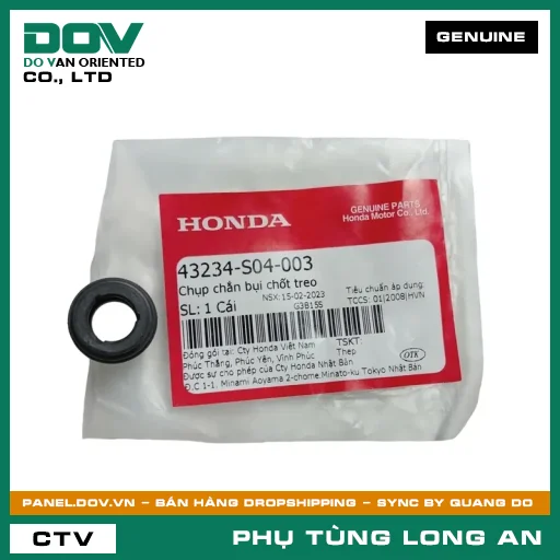 CHỤP CHẮN BỤI CHỐT TREO HONDA ADV350, PCX 160, SH 125/150, SH 125/160, SH 350, VARIO 160 — 43234S04003