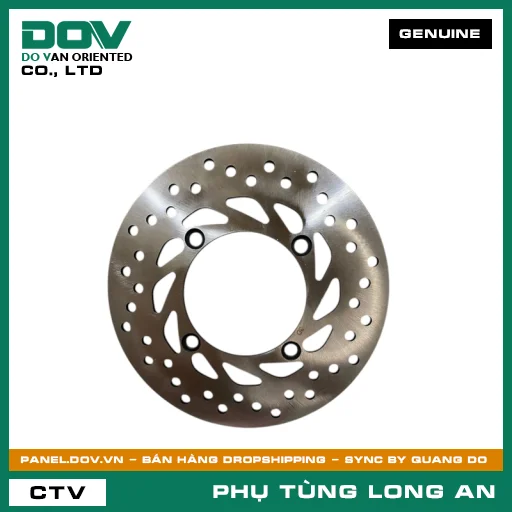 ĐĨA PHANH SAU HONDA SH 125/150, SH 125/160 — 43251K0RV11