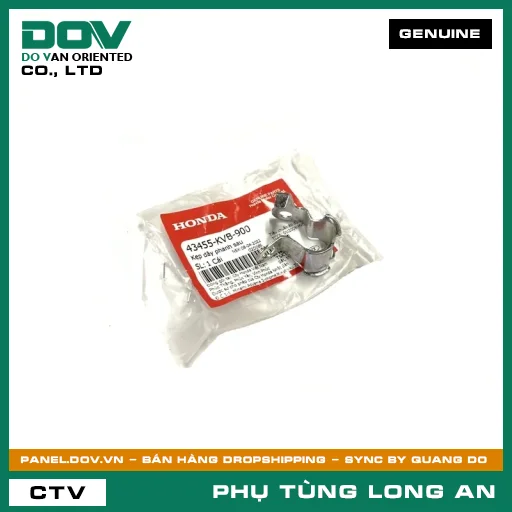 KẸP DÂY PHANH SAU HONDA AIR BLADE 110, CLICK 110 — 43455KVB900