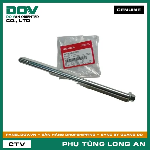 TRỤC BÁNH XE TRƯỚC HONDA SH 125/150, SH 125/160, SUPER CUB C125 — 44301K01900