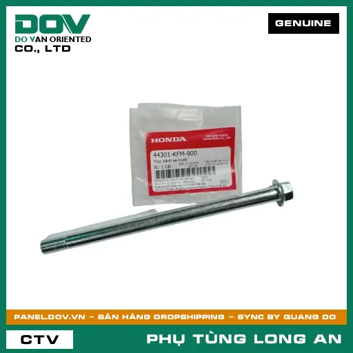 TRỤC BÁNH XE TRƯỚC HONDA SUPER DREAM — 44301KFM900