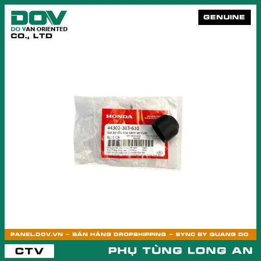 NÚT BỊT ĐẦU TRỤC BÁNH XE TRƯỚC HONDA AIR BLADE 110, AIR BLADE 125, BLADE 110, DREAM 110, FUTURE 125, FUTURE NEO, LEAD 110, LEAD 125, WAVE 100, WAVE ALPHA, WAVE ALPHA 110, WAVE RSX 110, WINNER 150, WINNER X — 44302383610
