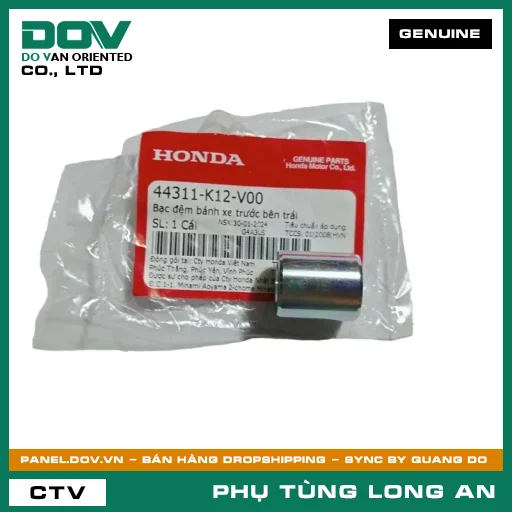 BẠC ĐỆM BÁNH XE TRƯỚC BÊN TRÁI HONDA LEAD 125 — 44311K12V00