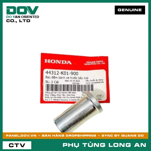 BẠC ĐỆM BÁNH XE TRƯỚC BÊN TRÁI HONDA SH 125/150 — 44312K01900