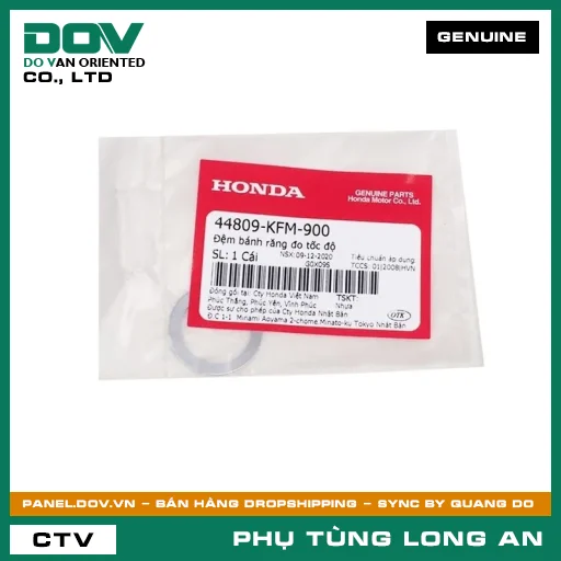 ĐỆM BÁNH RĂNG ĐO CONTERMET HONDA AIR BLADE 110, CLICK 110, FUTURE NEO, LEAD 110, SUPER DREAM, VISION 110, WAVE 100, WAVE ALPHA, WAVE RSX 110 — 44809KFM900