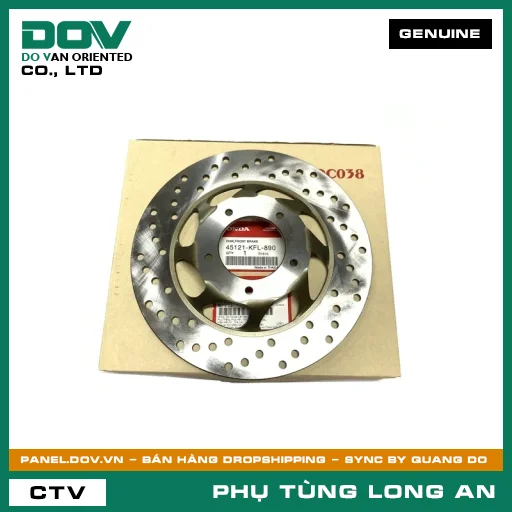ĐĨA PHANH TRƯỚC HONDA — 45121KFL890