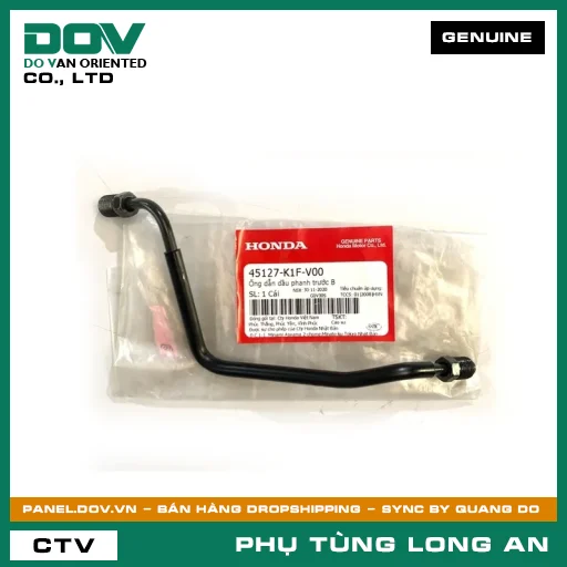 ỐNG DẪN NHỚT PHANH TRƯỚC B HONDA AIR BLADE 125/150 — 45127K1FV00