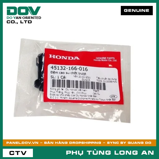 ĐỆM CAO SU CHỐT TRƯỢT HONDA ADV350, AIR BLADE 110, AIR BLADE 125, AIR BLADE 125/150, AIR BLADE 125/160, BLADE 110, CB1000R, CB150R, CB250 NIGHTHAWK, CB300R, CB350 H'NESS, CB500F, CB500X, CBR500R, CLICK 110, FUTURE 125, FUTURE NEO, GOLDWING, ICON E, LEAD 110, LEAD 125, MSX 125, NX500, PCX, PCX 125, PCX 125/150, PCX 160, REBEL 1100, REBEL 300, REBEL 500, SH 125/150, SH 125/160, SH 350, SH MODE, SUPER CUB C125, VARIO 160, VISION 110, WAVE RSX 110, WINNER 150, WINNER R, WINNER X — 45132166016