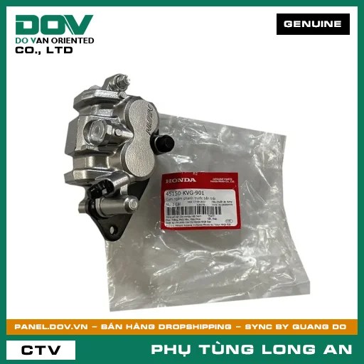 CỤM NGÀM PHANH TRƯỚC BÊN TRÁI HONDA AIR BLADE 110 — 45150KVG901