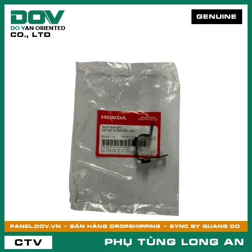 GIÁ KẸP B ỐNG DẪN NHỚT HONDA AIR BLADE 110, CLICK 110, FUTURE NEO, WAVE ALPHA — 45157KAN850