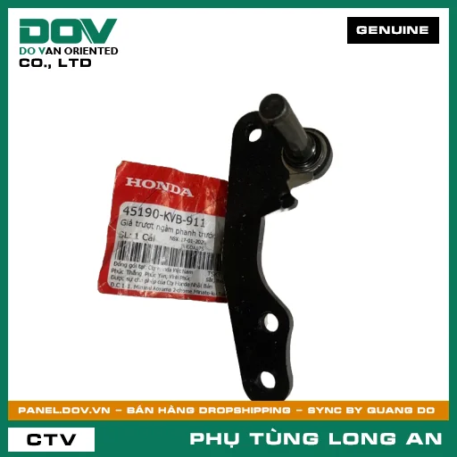 GIÁ TRƯỢT NGÀM PHANH TRƯỚC HONDA AIR BLADE 110, CLICK 110 — 45190KVB911