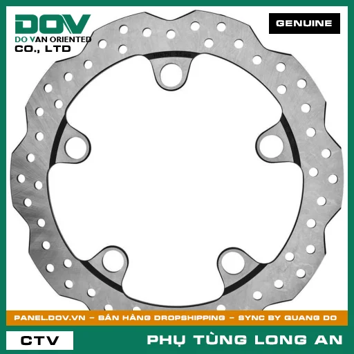 ĐĨA PHANH TRƯỚC PHẢI HONDA CB500F, CBR500R, NX500 — 45251MKPDN1