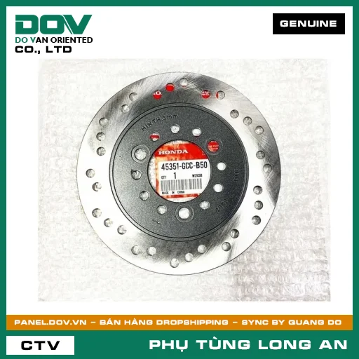 ĐĨA PHANH TRƯỚC TRÁI HONDA LEAD 110 — 45351GCCB50