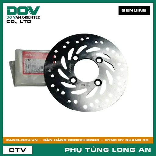ĐĨA PHANH TRƯỚC HONDA LEAD 125 — 45351K12900