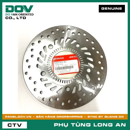 ĐĨA PHANH TRƯỚC HONDA — 45351K1YJ51